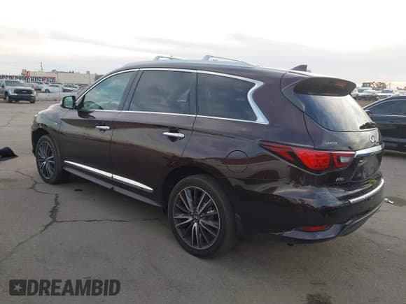 ✅ 2019 Infiniti QX60 Luxe • VIN: 5N1DL0MM7KC531912 • Lot: 43654689. Listed on IAAI with 81,284 mi. Free auction sales archive from the USA and detailed vehicle history report at DreamBid. Image 3.