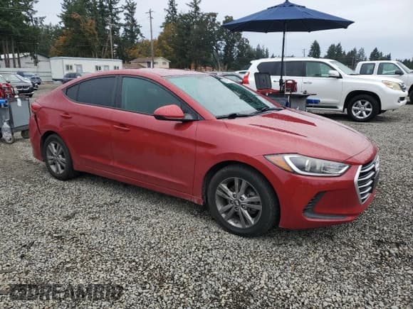 ✅ 2018 Hyundai Elantra Value Edition • VIN: KMHD84LFXJU472861 • Lot: 90406555. Listed on Copart with 78,796 mi. Free auction sales archive from the USA and detailed vehicle history report at DreamBid. Image 4.