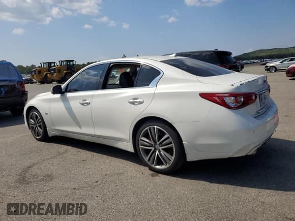 ✅ 2019 Infiniti Q50 Luxe • VIN: JN1EV7AR7KM555751 • Lot: 66193615. Listed on Copart with 36,188 mi. Free auction sales archive from the USA and detailed vehicle history report at DreamBid. Image 2.