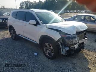 ✅ 2021 Hyundai Santa Fe SEL • VIN: 5NMS24AJ5MH335617 • Lot: 43103708. Listed on IAAI with 47,234 mi. Free auction sales archive from the USA and detailed vehicle history report at DreamBid. Image 1.