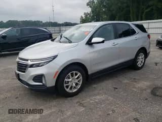 2022 Chevrolet Equinox LT with VIN 2GNAXJEV9N6132786, listed as a Copart auction lot 68019785 with Not provided miles and Salvage title. Bid and sale history available at DreamBid. Image 1.