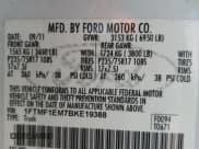 ✅ 2011 Ford F-150 XL • VIN: 1FTMF1EM7BKE19388 • Lot: 53901755. Listed on Copart with 225,208 mi. Free auction sales archive from the USA and detailed vehicle history report at DreamBid. Image 13.