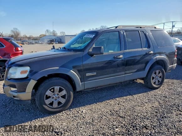 ✅ 2006 Ford Explorer XLT • VIN: 1FMEU73E26UA35839 • Lot: 95563375. Listed on Copart with 192,850 mi. Free auction sales archive from the USA and detailed vehicle history report at DreamBid. Image 1.