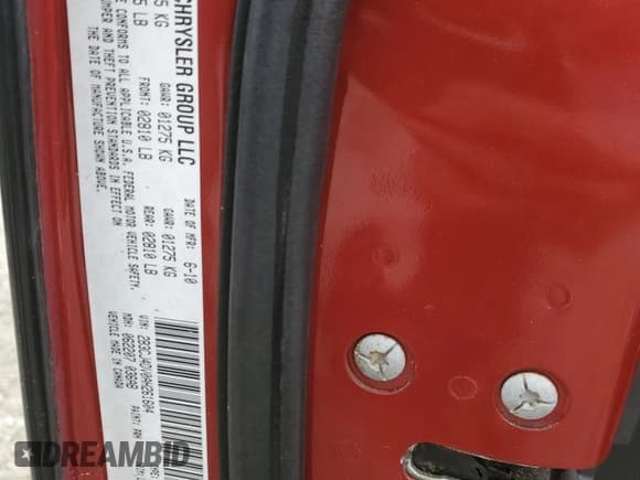 ✅ 2010 Dodge Challenger SE • VIN: 2B3CJ4DV0AH261604 • Lot: 47954764. Wystawiony na Copart z przebiegiem 140 327 mil. Bezpłatny archiwum sprzedaży aukcyjnych z USA i szczegółowy raport historii pojazdu na DreamBid. Zdjęcie 13.