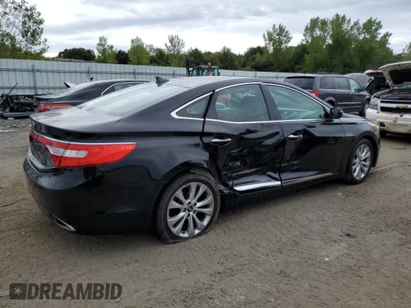 ✅ 2014 Hyundai Azera • VIN: KMHFG4JG1EA353501 • Lot: 69434545. Listed on Copart with 64,693 mi. Free auction sales archive from the USA and detailed vehicle history report at DreamBid. Image 3.