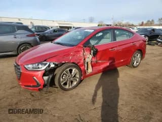 ✅ 2017 Hyundai Elantra Limited • VIN: 5NPD84LF5HH024360 • Lot: 91471075. Listed on Copart with 30,474 mi. Free auction sales archive from the USA and detailed vehicle history report at DreamBid. Image 1.