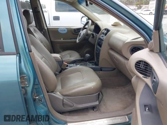 2002 Hyundai Santa Fe GLS with VIN KM8SC73D22U245851, listed as a IAAI auction lot 41733222 with 184,179 mi miles and . Bid and sale history available at DreamBid. Image 5.