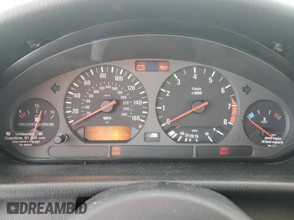 1997 BMW 3 Series M3s z VIN WBSCD9329VEE06884, wystawiony jako Copart lot #89144195 z przebiegiem 168 494 mil mil oraz Czysty tytuł • Clean title. Historia ofert i sprzedaży dostępna na DreamBid. Obrazek 9.