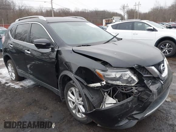 ✅ 2014 Nissan Rogue S • VIN: 5N1AT2MK1EC802027 • Лот: 41554356. Опубликован ранее на IAAI с пробегом 178 384 миль. Бесплатный доступ к архиву аукционных продаж из США и подробный отчёт об истории автомобиля на DreamBid. Изображение 6.