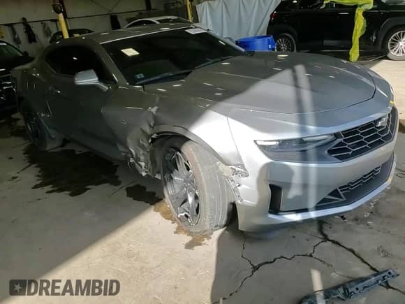 2023 Chevrolet Camaro 2LT with VIN 1G1FD1RX4P0157084, listed as a Copart auction lot 85086045 with 45,369 mi miles and Salvage title. Bid and sale history available at DreamBid. Image 14.