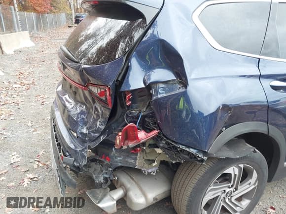 ✅ 2022 Hyundai Santa Fe SEL • VIN: 5NMS3DAJ1NH474819 • Lot: 43546610. Listed on IAAI with 24,937 mi. Free auction sales archive from the USA and detailed vehicle history report at DreamBid. Image 6.