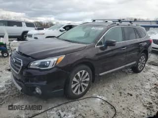✅ 2017 Subaru Outback Touring • VIN: 4S4BSETC5H3207446 • Лот: 91625015. Опубликован ранее на Copart с пробегом 183 198 миль. Бесплатный доступ к архиву аукционных продаж из США и подробный отчёт об истории автомобиля на DreamBid. Изображение 1.