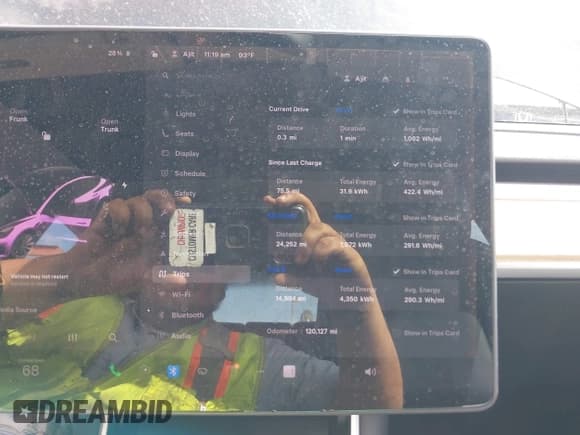 ✅ 2018 Tesla Model 3 Long Range Battery • VIN: 5YJ3E1EA2JF061133 • Lot: 43230160. Listed on IAAI with 120,127 mi. Free auction sales archive from the USA and detailed vehicle history report at DreamBid. Image 7.