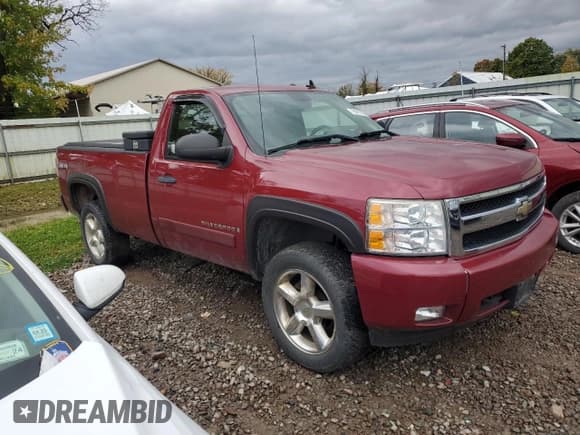 ✅ 2007 Chevrolet Silverado 1500 Work Truck • VIN: 1GCEK14087Z552920 • Lot: 75815794. Listed on Copart with 117,302 mi. Free auction sales archive from the USA and detailed vehicle history report at DreamBid. Image 4.