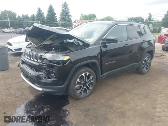 ✅ 2023 Jeep Compass Limited • VIN: 3C4NJDCN8PT528738 • Lot: 42827867. Wystawiony na IAAI z przebiegiem 38 650 mil. Bezpłatny archiwum sprzedaży aukcyjnych z USA i szczegółowy raport historii pojazdu na DreamBid. Zdjęcie 17.