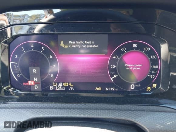 ✅ 2024 Volkswagen Golf GTI S • VIN: WVWGA7CD1RW220132 • Lot: 41069801. Listed on IAAI with 6,119 mi. Free auction sales archive from the USA and detailed vehicle history report at DreamBid. Image 7.