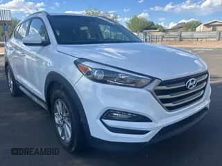 2018 Hyundai Tucson SEL with VIN KM8J3CA47JU714003, listed as a Copart auction lot 84836395 with 144,057 mi miles and Clean title. Bid and sale history available at DreamBid. Image 1.