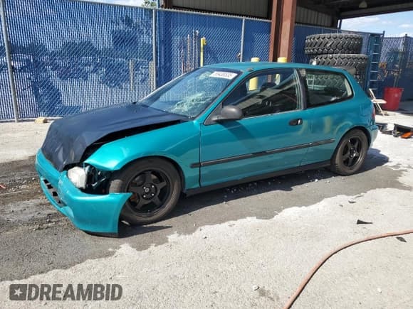 ✅ 1993 Honda Civic CX • VIN: 2HGEH2364PH525872 • Лот: 55438535. Опубликован ранее на Copart с пробегом 168 040 миль. Бесплатный доступ к архиву аукционных продаж из США и подробный отчёт об истории автомобиля на DreamBid. Изображение 1.