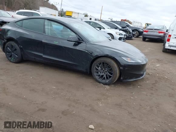 ✅ 2024 Tesla Model 3 Long Range • VIN: 5YJ3E1EB2RF845235 • Лот: 41721007. Опубликован ранее на IAAI с пробегом 4 375 миль. Бесплатный доступ к архиву аукционных продаж из США и подробный отчёт об истории автомобиля на DreamBid. Изображение 1.