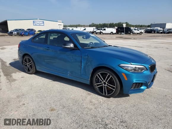 ✅ 2020 BMW 2 Series M240i • VIN: WBA2J5C07L7F24188 • Lot: 84346574. Listed on Copart with 34,082 mi. Free auction sales archive from the USA and detailed vehicle history report at DreamBid. Image 4.