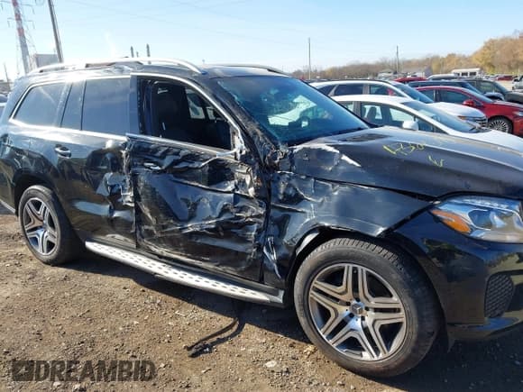 ✅ 2018 Mercedes-Benz GLS 450 • VIN: 4JGDF6EEXJA997104 • Lot: 43675780. Listed on IAAI with 83,434 mi. Free auction sales archive from the USA and detailed vehicle history report at DreamBid. Image 6.