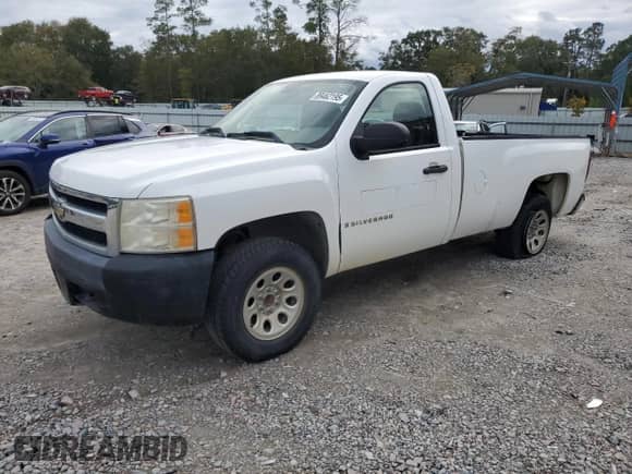 2007 Chevrolet Silverado 1500 Work Truck с VIN 1GCEC14C47Z606575, выставлен на аукционе Copart как лот 89462195 с пробегом 242 311 миль миль и Списание • Salvage title. История ставок и продаж доступна на DreamBid. Изображение 1.