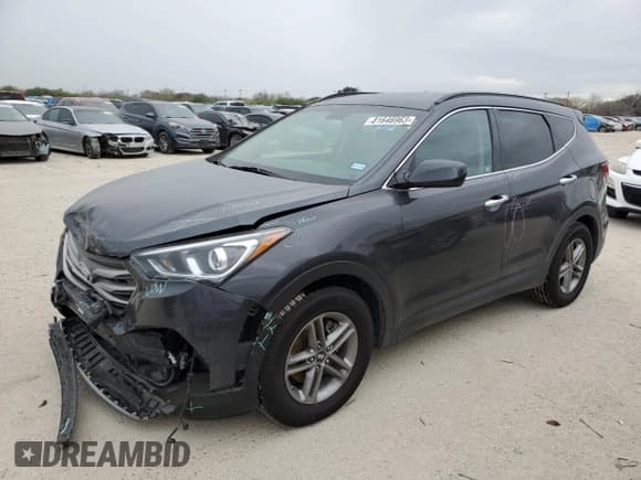 ✅ 2017 Hyundai Santa Fe 2.4L • VIN: 5XYZUDLB3HG390372 • Лот: 81646963. Опубликован ранее на Copart с пробегом 92 798 миль. Бесплатный доступ к архиву аукционных продаж из США и подробный отчёт об истории автомобиля на DreamBid. Изображение 1.
