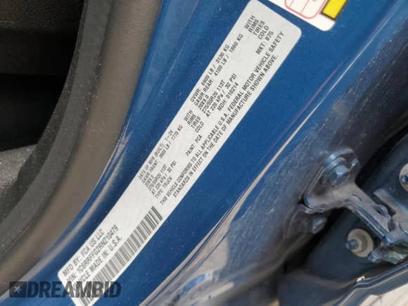 2024 Ram 1500 Big Horn with VIN 1C6RRFFG2RN210479, listed as a Copart auction lot 60485025 with 29,998 mi miles and Salvage title. Bid and sale history available at DreamBid. Image 13.