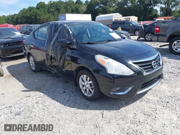 ✅ 2017 Nissan Versa SV • VIN: 3N1CN7AP5HL804136 • Lot: 43047378. Listed on IAAI with 78,204 mi. Free auction sales archive from the USA and detailed vehicle history report at DreamBid. Image 1.