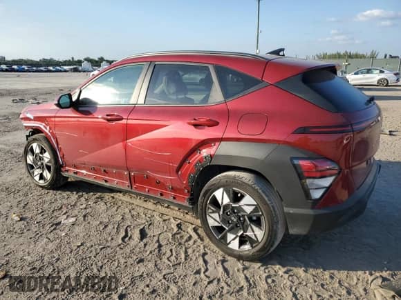 2024 Hyundai Kona SEL with VIN KM8HC3AB9RU039408, listed as a Copart auction lot 87157104 with 19,000 mi miles and Salvage title. Bid and sale history available at DreamBid. Image 2.