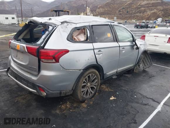 2016 Mitsubishi Outlander SE with VIN JA4AD3A37GZ001441, listed as a IAAI auction lot 43227608 with 134,397 mi miles and . Bid and sale history available at DreamBid. Image 4.