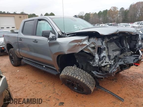 ✅ 2023 Chevrolet Silverado 1500 Custom Trail Boss • VIN: 3GCPDCEK0PG165602 • Lot: 41040300. Wystawiony na IAAI z przebiegiem 16 800 mil. Bezpłatny archiwum sprzedaży aukcyjnych z USA i szczegółowy raport historii pojazdu na DreamBid. Zdjęcie 1.