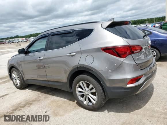 2017 Hyundai Santa Fe 2.0T z VIN 5XYZUDLA9HG437458, wystawiony jako Copart lot #57751415 z przebiegiem 117 469 mil mil oraz Szkoda całkowita • Salvage title. Historia ofert i sprzedaży dostępna na DreamBid. Obrazek 2.