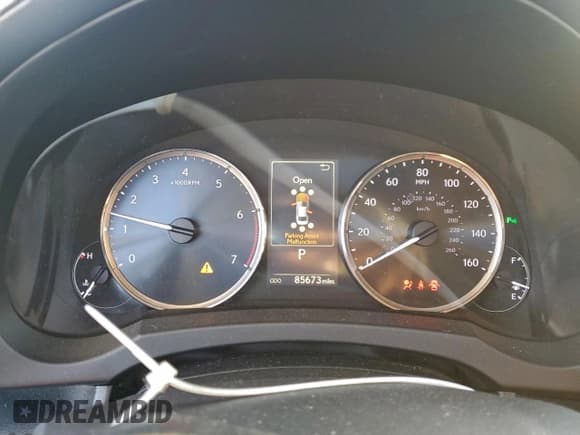 ✅ 2018 Lexus IS 300 F Sport • VIN: JTHBA1D21J5077826 • Lot: 94570695. Listed on Copart with 85,673 mi. Free auction sales archive from the USA and detailed vehicle history report at DreamBid. Image 9.