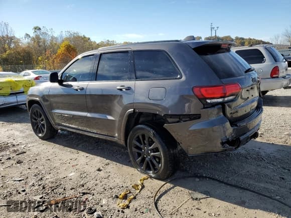 ✅ 2017 Jeep Grand Cherokee Altitude • VIN: 1C4RJFAG0HC768011 • Lot: 91115865. Listed on Copart with 98,114 mi. Free auction sales archive from the USA and detailed vehicle history report at DreamBid. Image 2.