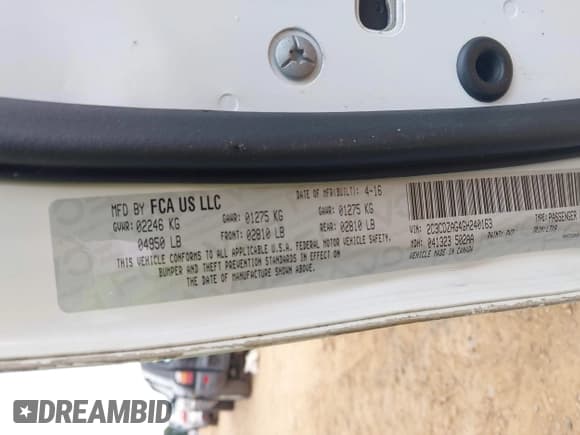 ✅ 2016 Dodge Challenger SXT • VIN: 2C3CDZAG4GH240163 • Lot: 43392879. Wystawiony na IAAI z przebiegiem 137 975 mil. Bezpłatny archiwum sprzedaży aukcyjnych z USA i szczegółowy raport historii pojazdu na DreamBid. Zdjęcie 9.