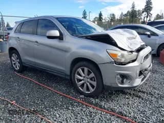 2014 Mitsubishi Outlander SE with VIN 4A4AR4AU1EE026516, listed as a IAAI auction lot 43337686 with 113,351 mi miles and . Bid and sale history available at DreamBid. Image 1.
