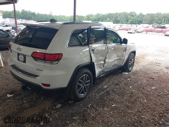 ✅ 2020 Jeep Grand Cherokee Limited • VIN: 1C4RJEBG4LC116168 • Lot: 42829263. Listed on IAAI with 41,854 mi. Free auction sales archive from the USA and detailed vehicle history report at DreamBid. Image 4.