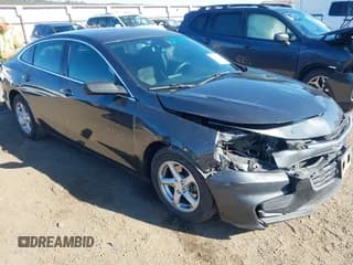 ✅ 2017 Chevrolet Malibu LS • VIN: 1G1ZB5ST6HF216832 • Lot: 43390720. Listed on IAAI with 160,783 mi. Free auction sales archive from the USA and detailed vehicle history report at DreamBid. Image 1.