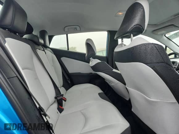 2021 Toyota Prius L Eco with VIN JTDKAMFU6M3145619, listed as a Copart auction lot 60266185 with 43,256 mi miles and Salvage title. Bid and sale history available at DreamBid. Image 10.