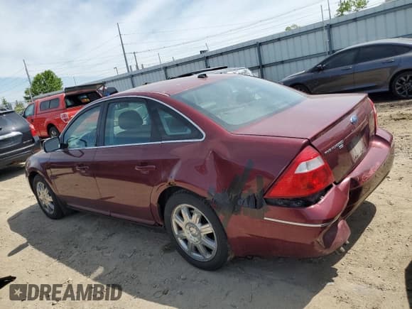 ✅ 2007 Ford Five Hundred Limited • VIN: 1FAHP28127G142414 • Lot: 58933555. Listed on Copart with 94,597 mi. Free auction sales archive from the USA and detailed vehicle history report at DreamBid. Image 2.