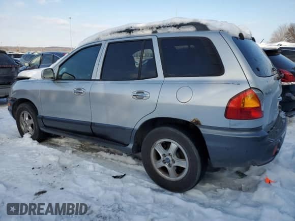 2003 Hyundai Santa Fe GLS with VIN KM8SC73D23U449633, listed as a Copart auction lot 88861775 with 181,299 mi miles and Salvage title. Bid and sale history available at DreamBid. Image 2.