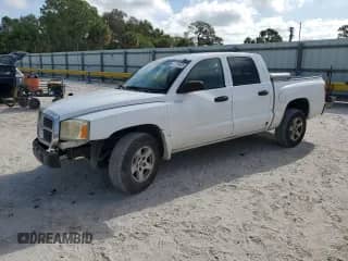 2006 Dodge Dakota SLT с VIN 1D7HE48KX6S576070, выставлен на аукционе Copart как лот 57799605 с пробегом 236 035 миль миль и Списание • Salvage title. История ставок и продаж доступна на DreamBid. Изображение 1.