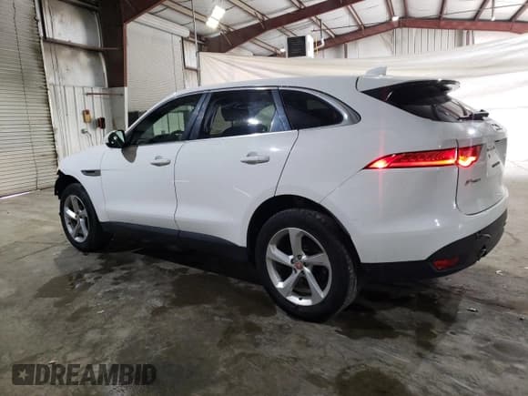 ✅ 2019 Jaguar F-Pace 25t • VIN: SADCS2FX9KA602971 • Lot: 59346405. Listed on Copart with 105,280 mi. Free auction sales archive from the USA and detailed vehicle history report at DreamBid. Image 2.