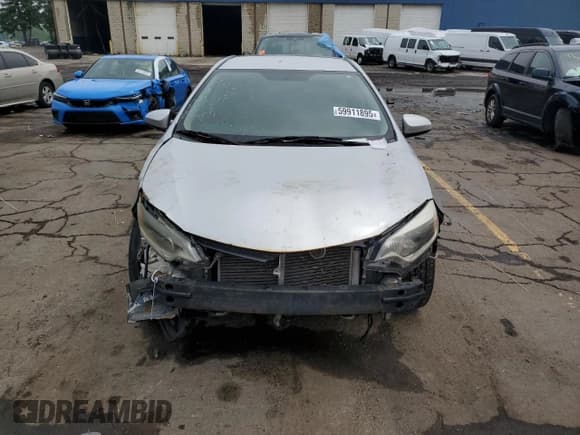 ✅ 2014 Toyota Corolla L • VIN: 2T1BURHE0EC144906 • Lot: 59911895. Listed on Copart with 171,744 mi. Free auction sales archive from the USA and detailed vehicle history report at DreamBid. Image 5.