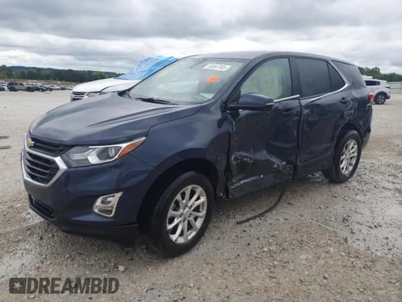 ✅ 2018 Chevrolet Equinox LT • VIN: 3GNAXSEV8JL407589 • Лот: 68567865. Опубликован ранее на Copart с пробегом 121 328 миль. Бесплатный доступ к архиву аукционных продаж из США и подробный отчёт об истории автомобиля на DreamBid. Изображение 1.