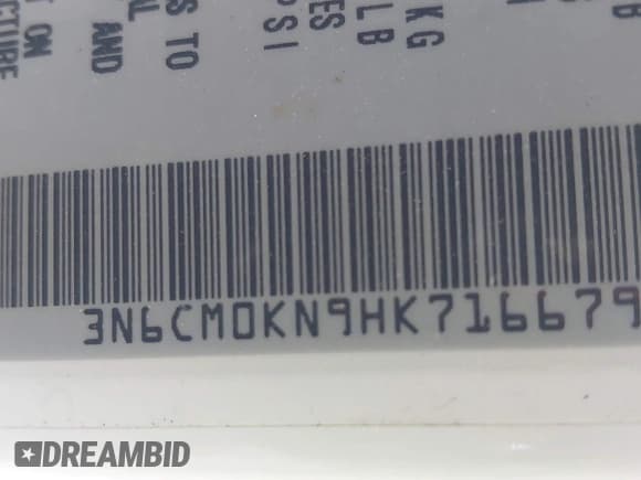 ✅ 2017 Nissan NV200 SV • VIN: 3N6CM0KN9HK716679 • Лот: 43375089. Опубликован ранее на IAAI с пробегом 106 892 миль. Бесплатный доступ к архиву аукционных продаж из США и подробный отчёт об истории автомобиля на DreamBid. Изображение 9.