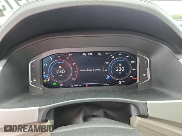 ✅ 2023 Volkswagen Atlas SE • VIN: 1V2KR2CA7PC549555 • Lot: 70709155. Listed on Copart with 23,430 mi. Free auction sales archive from the USA and detailed vehicle history report at DreamBid. Image 9.