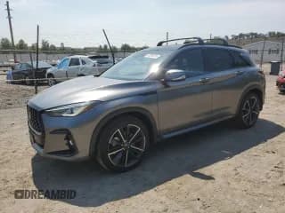 ✅ 2025 Infiniti QX50 Sport • VIN: 3PCAJ5FB1SF107604 • Lot: 67226315. Wystawiony na Copart z przebiegiem 3 837 mil. Bezpłatny archiwum sprzedaży aukcyjnych z USA i szczegółowy raport historii pojazdu na DreamBid. Zdjęcie 1.