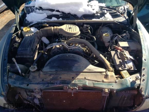 1999 Dodge Dakota SLT z VIN 1B7GG22X0XS239398, wystawiony jako Copart lot #80143414 z przebiegiem 147 646 mil mil oraz Szkoda całkowita • Salvage title. Historia ofert i sprzedaży dostępna na DreamBid. Obrazek 11.